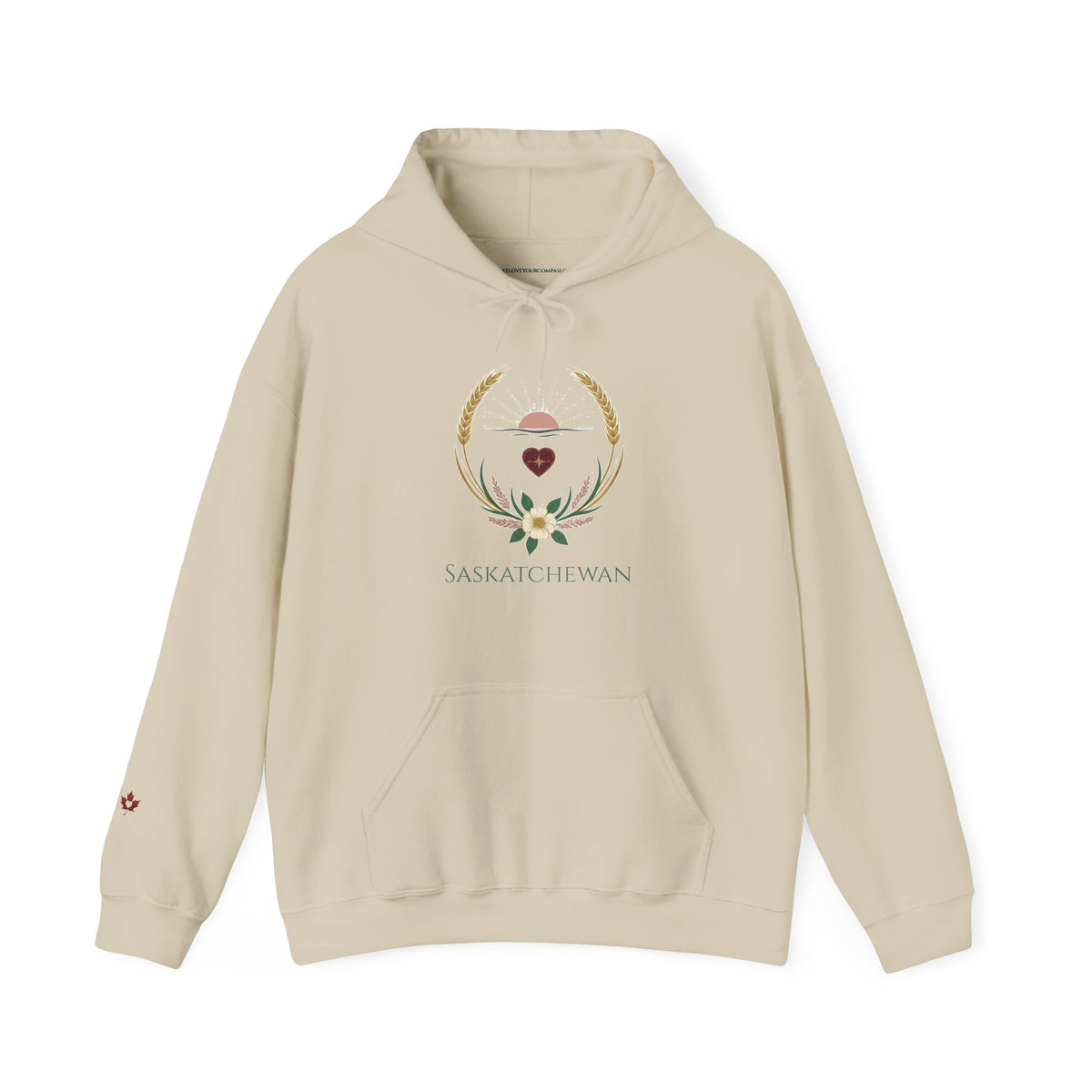 Saskatchewan Prairie Crest Premium Hoodie