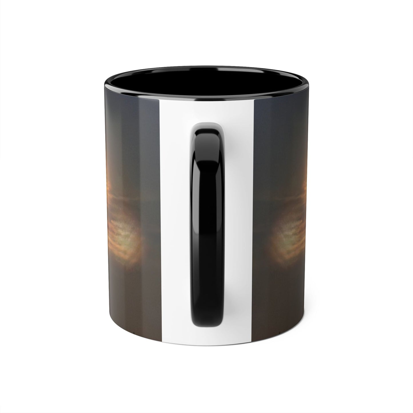 Make Love Your Compass | Moonlit Sunset Accent Mug | 11oz.