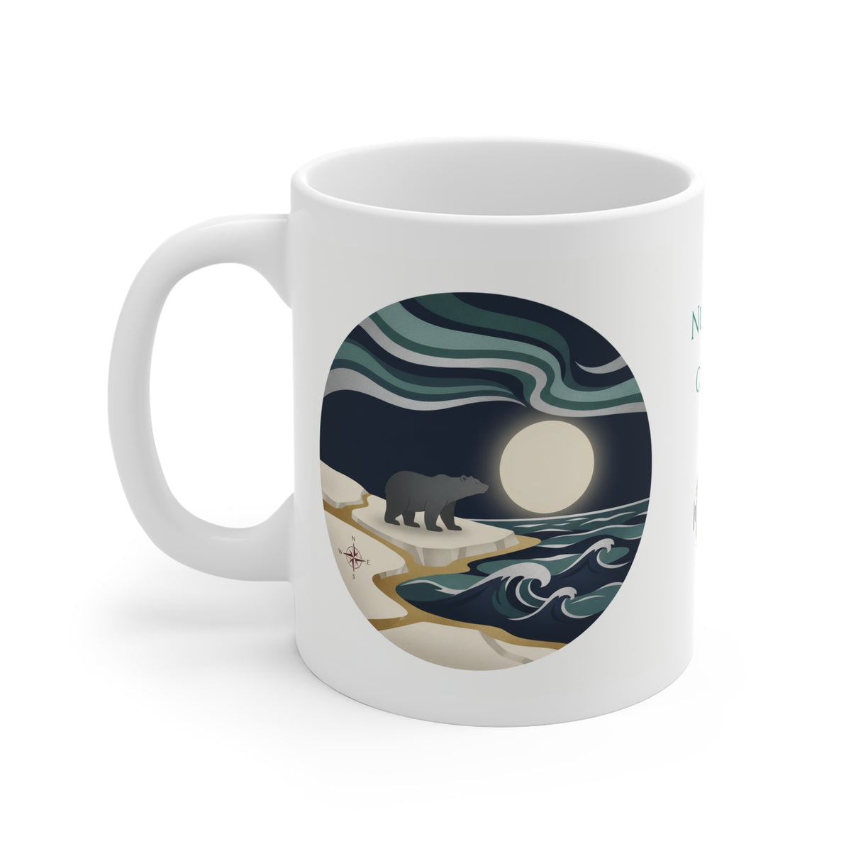 Nunavut Northern Wilderness Ceramic Mug