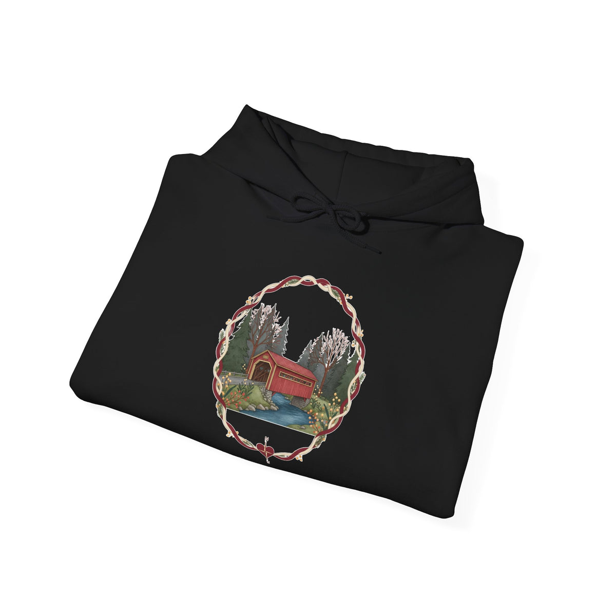 New Brunswick Covered Bridge Crest Premium Hoodie