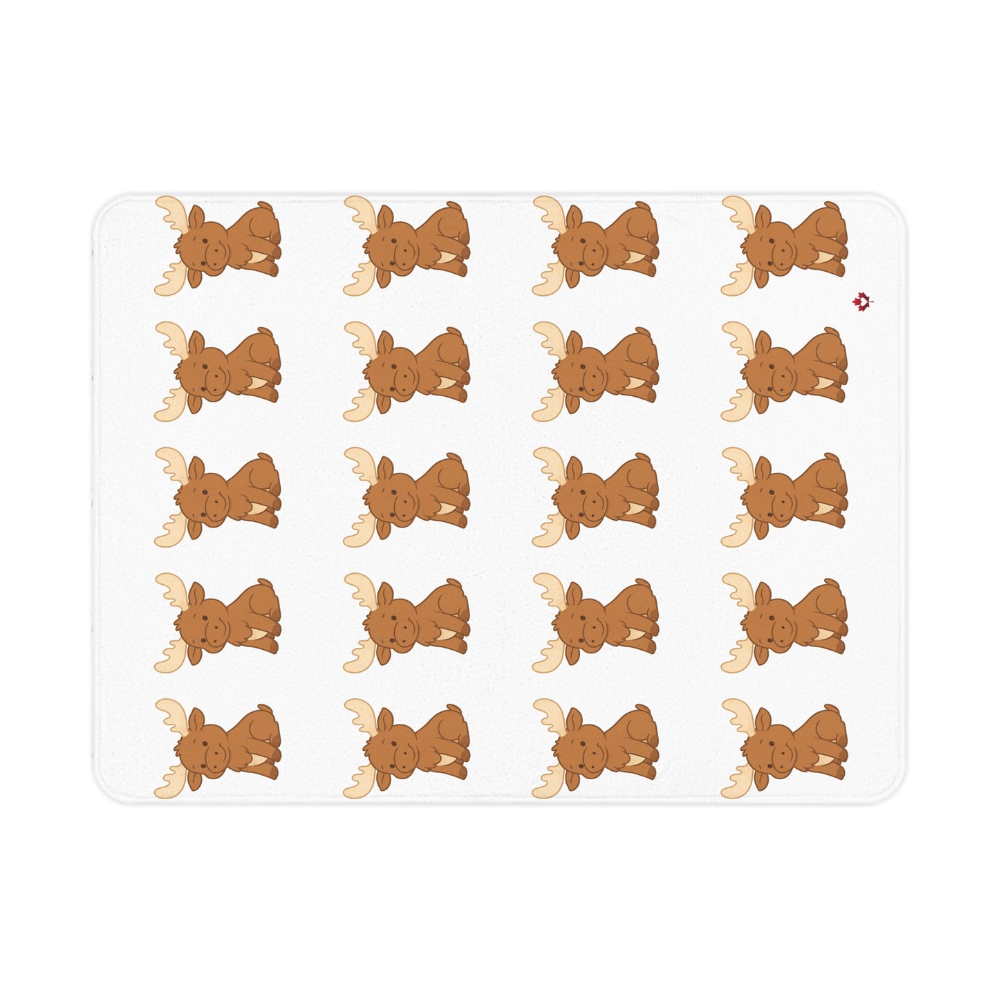 Canadian Moose Baby Blanket – Soft Fleece | Where Kindness Grows Collection