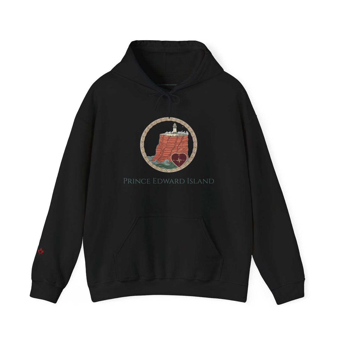 Prince Edward Island Red Cliffs Crest Premium Hoodie