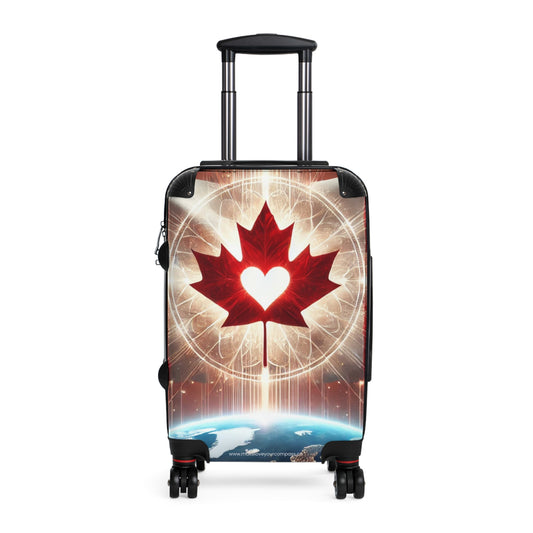 Stylish Canadian Pride Carry-On Suitcase