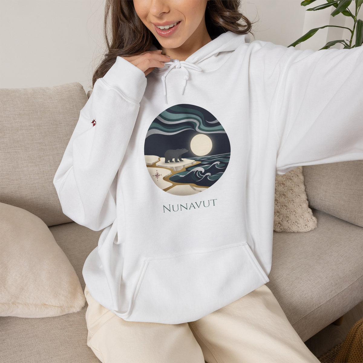 Nunavut Northern Wilderness Premium Hoodie