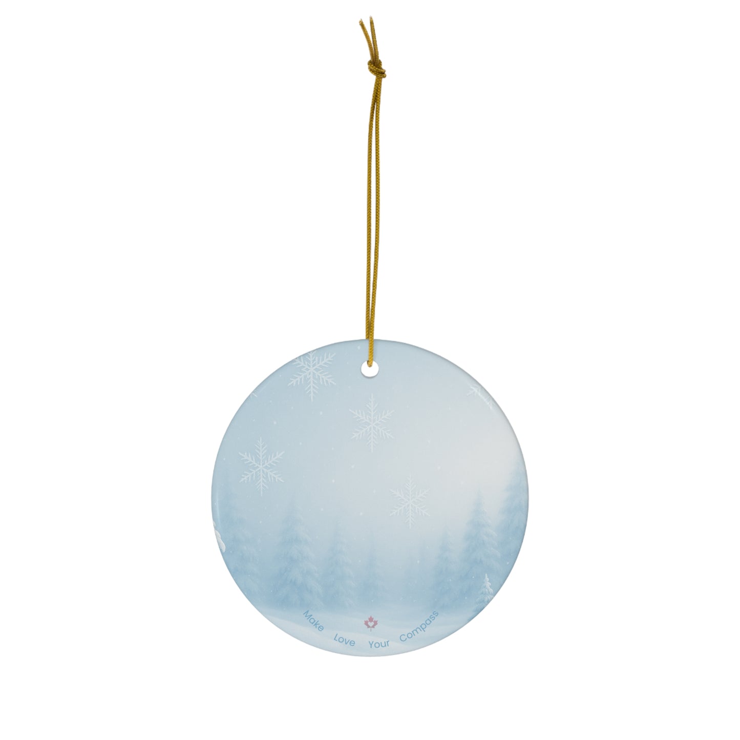 Winter Forest Ornament — Inspired by Nature Collection
