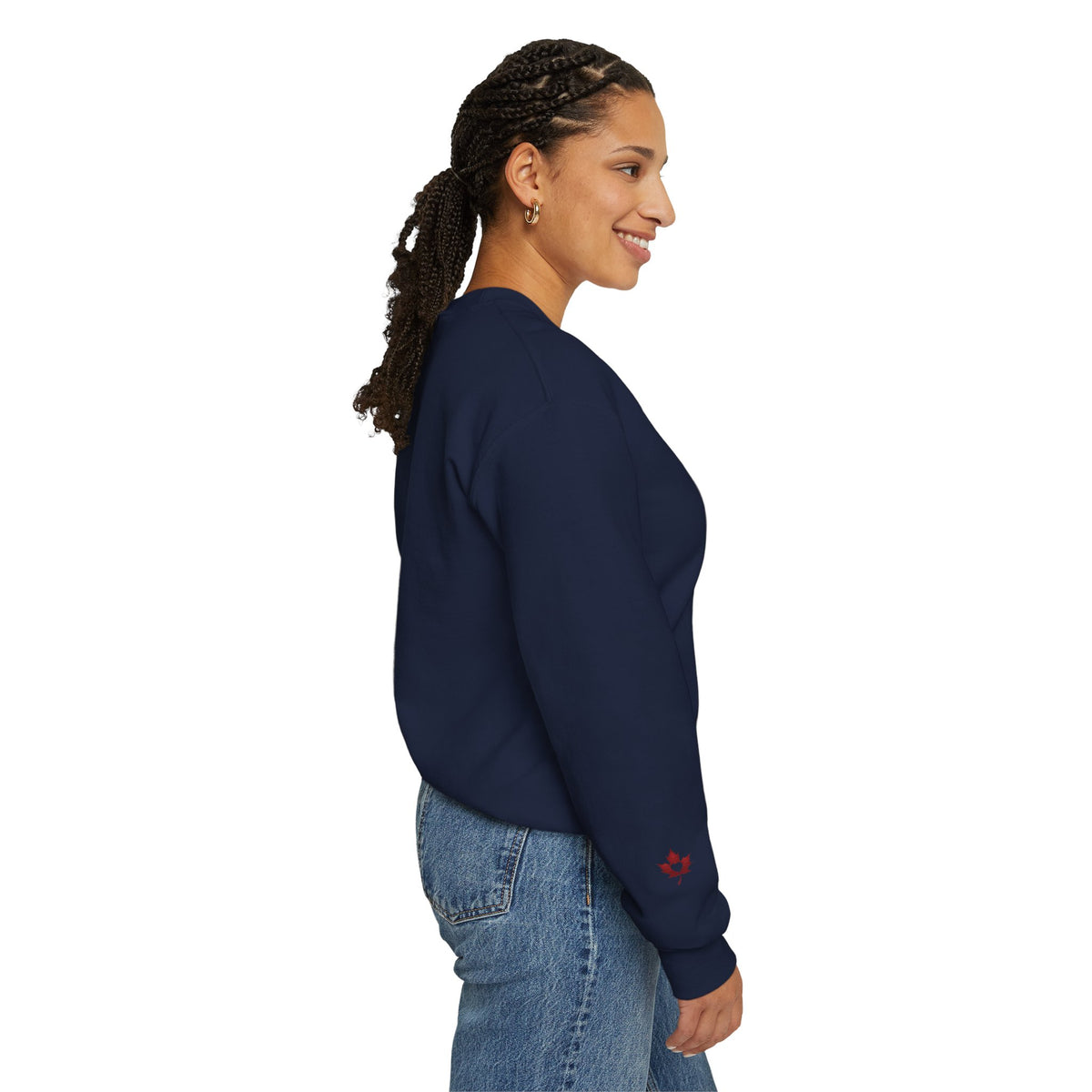 Wave Heart Crewneck Sweatshirt