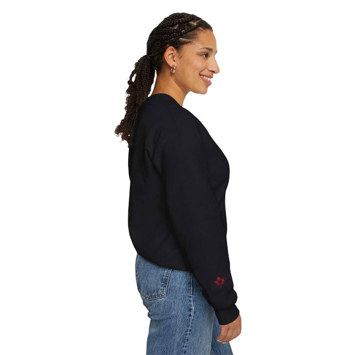 Wave Heart Crewneck Sweatshirt