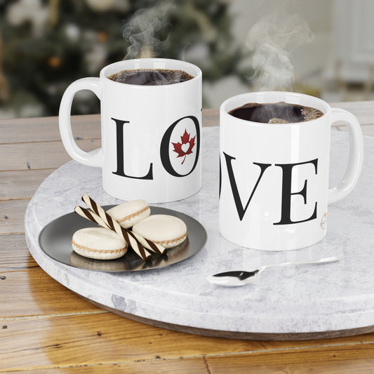 Make Love Your Compass | "LOVE" Mug - 11oz - White