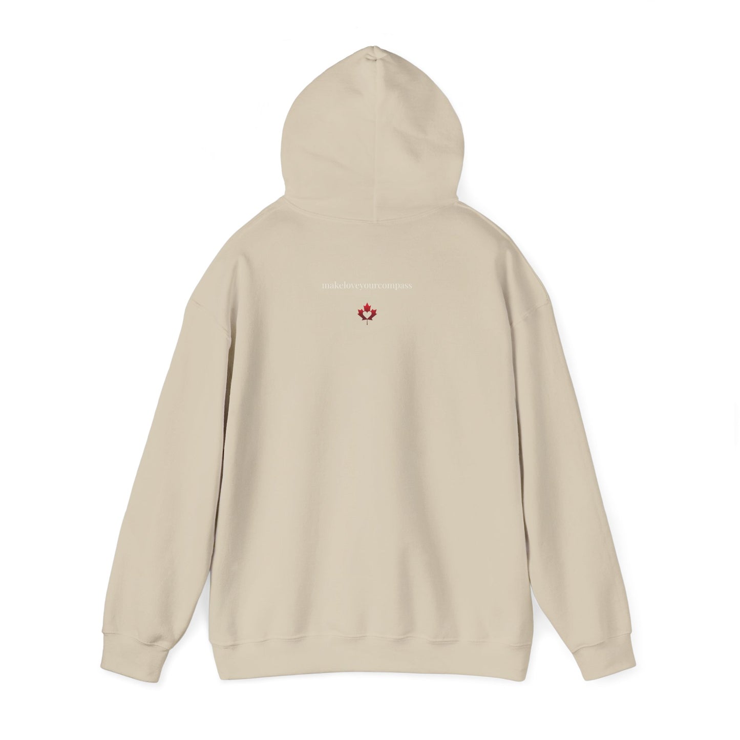 Canada Always Sage Heart Hoodie