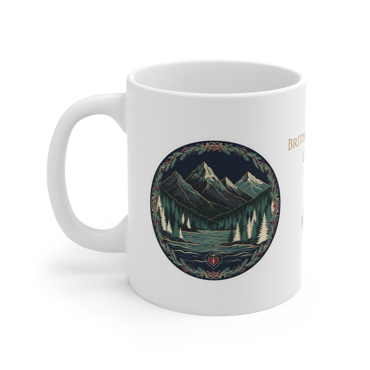 British Columbia Emblem Ceramic Mug