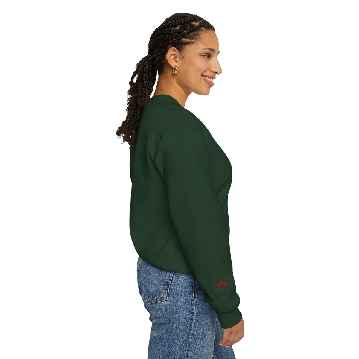 Wave Heart Crewneck Sweatshirt