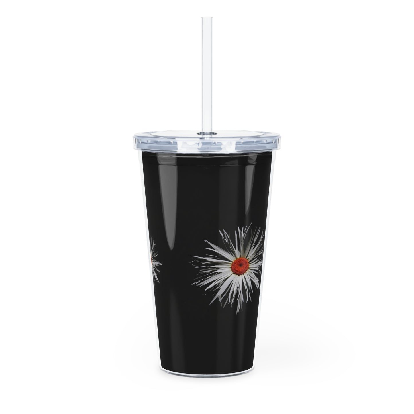 Make Love Your Compass | Wild Daisy Heart Tumbler - Horizontal