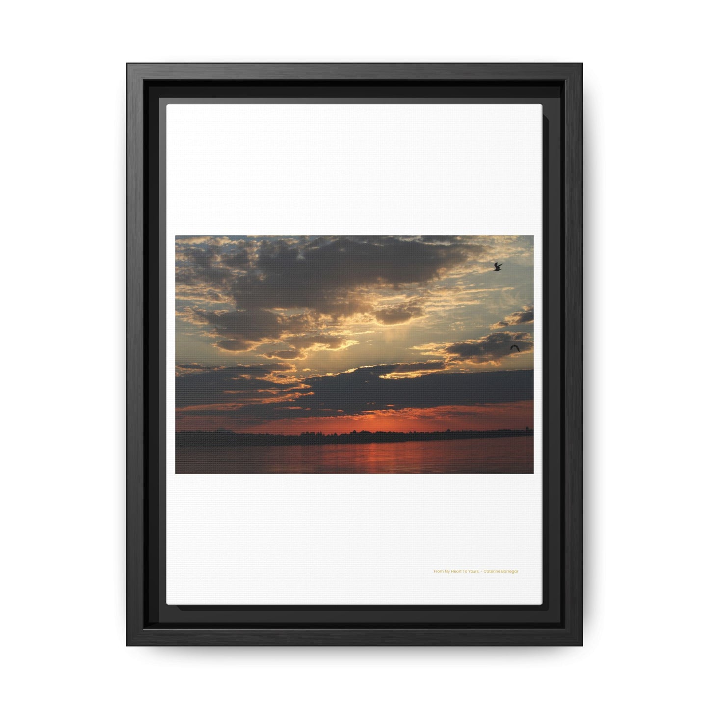 Evening Embrace – Peaceful Sunset Art