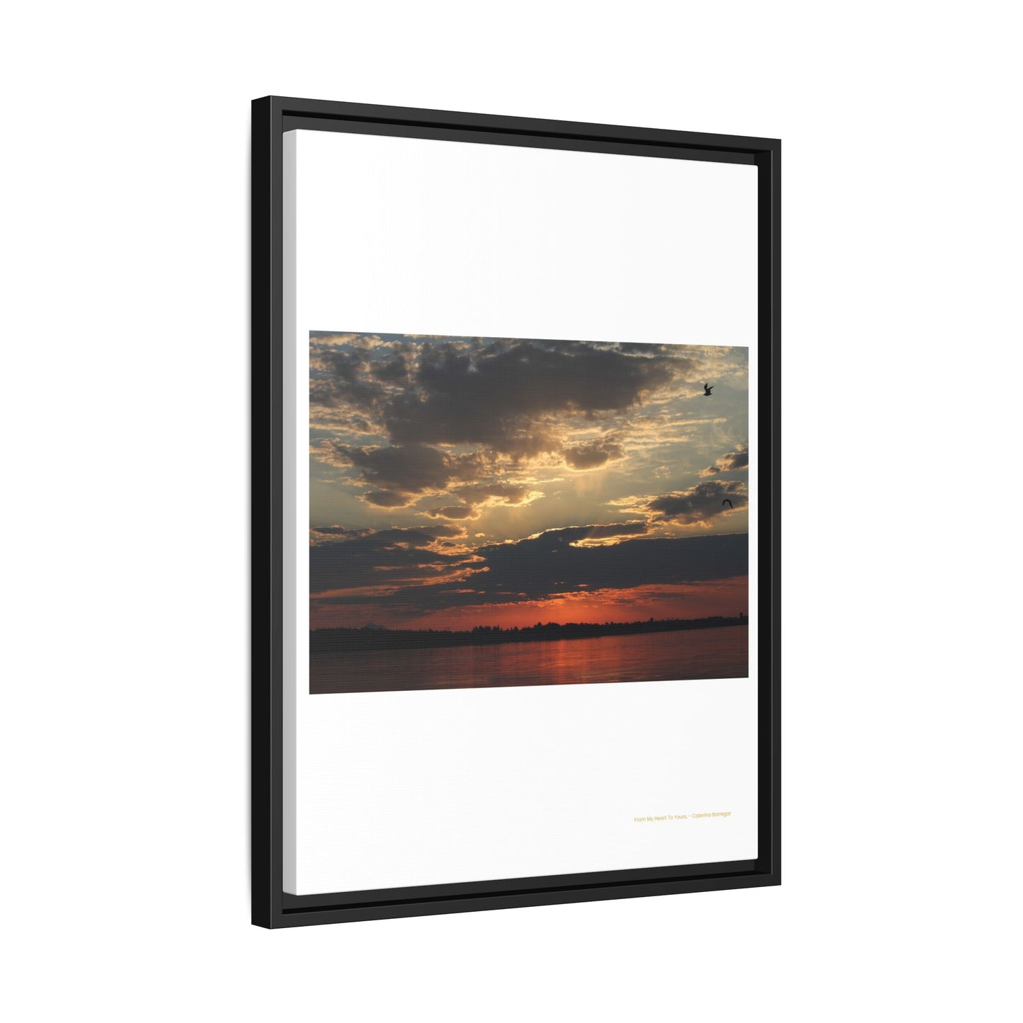 Evening Embrace – Peaceful Sunset Art