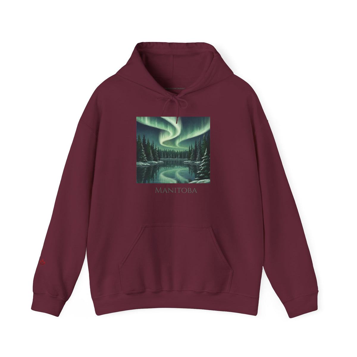 Manitoba Boreal Aurora Premium Hoodie