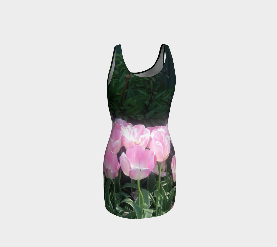 Skagit Valley Tulip Festival Designer Bodycon Dress