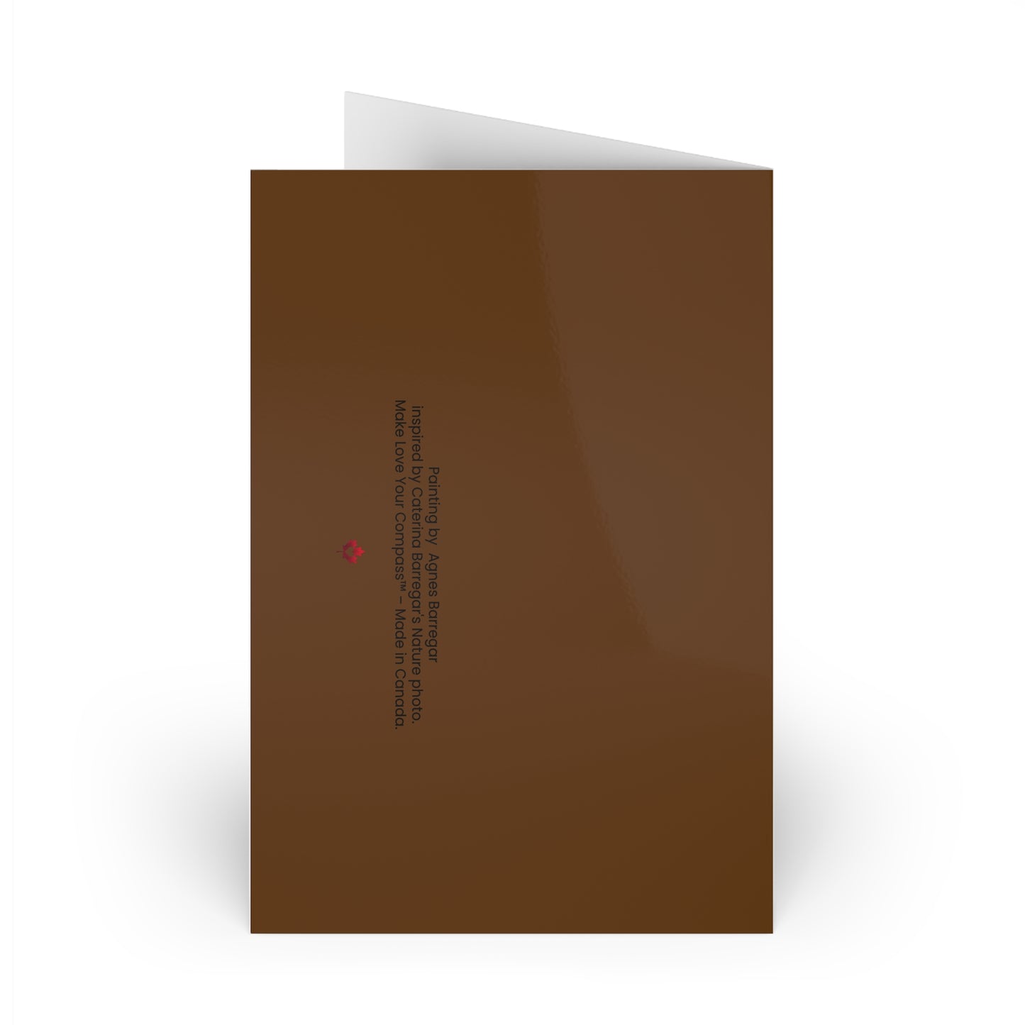 Golden Horizon Greeting Card - Nature Inspired Art - Made In Canada