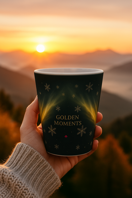 Golden Moments – Closer Collection Mug | Make Love Your Compass™