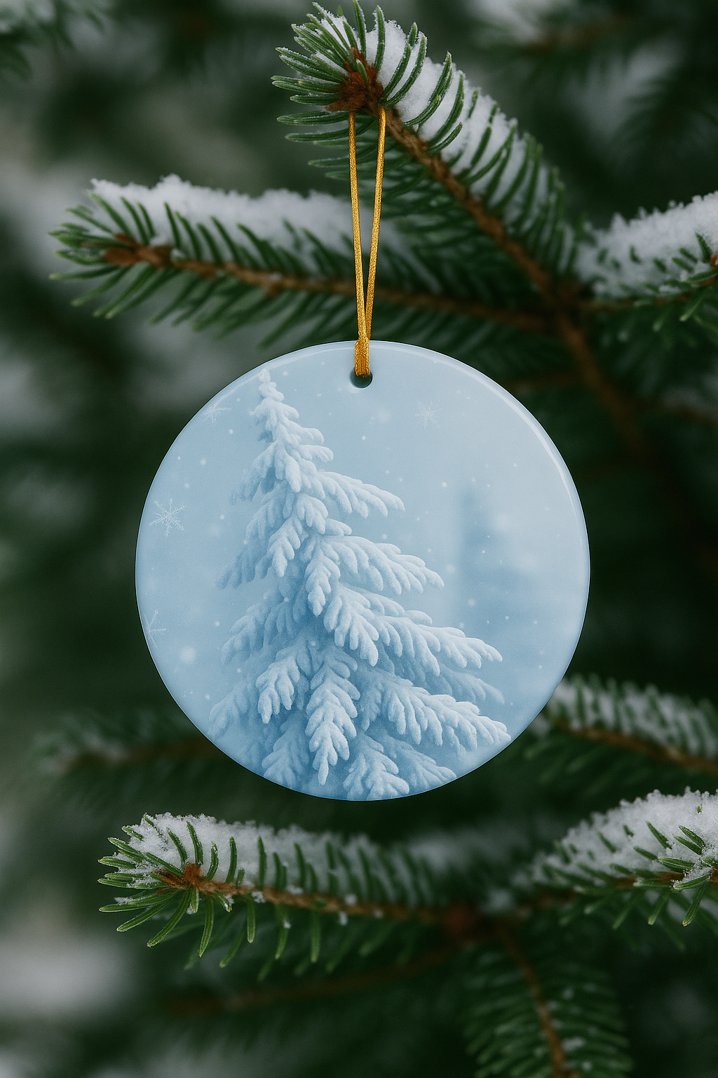 Winter Forest Ornament — Inspired by Nature Collection