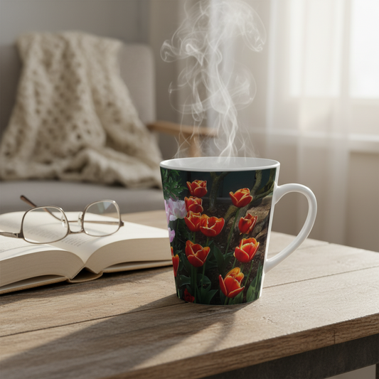 Tulip Love Latte Mug