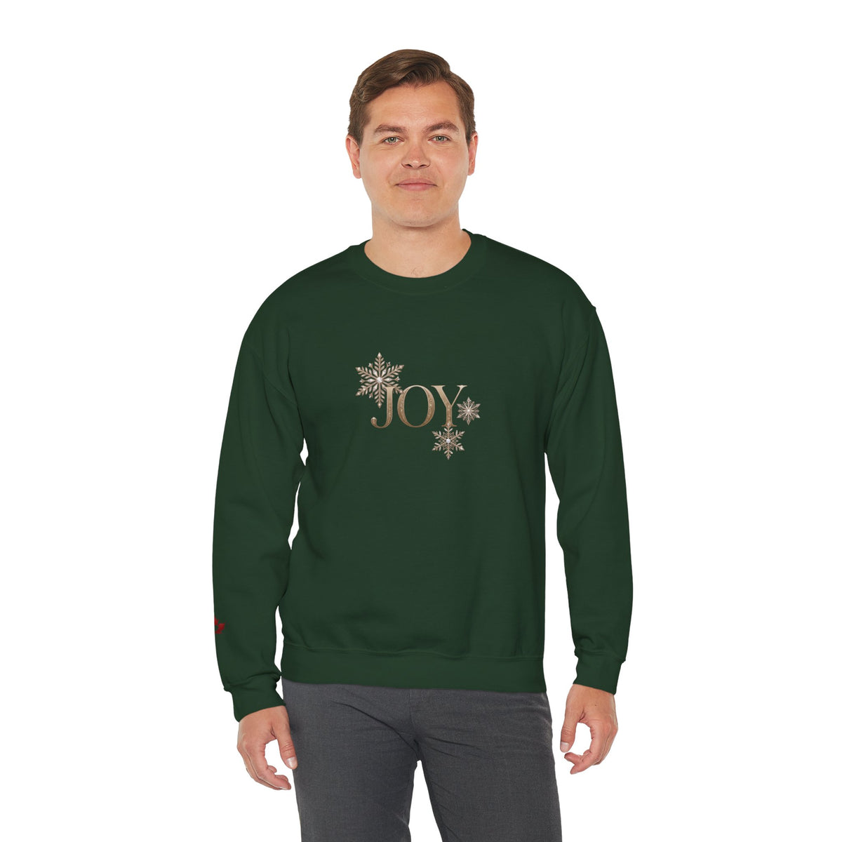 Joy Christmas Snowflake Sweatshirt