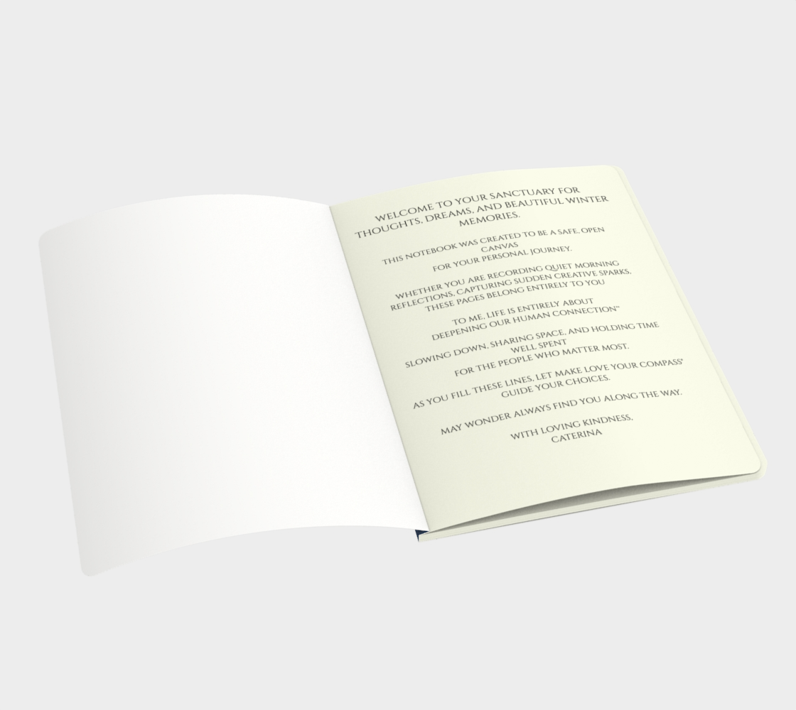 May Wonder Always Find You Winter Wonderglow Premium Notebook