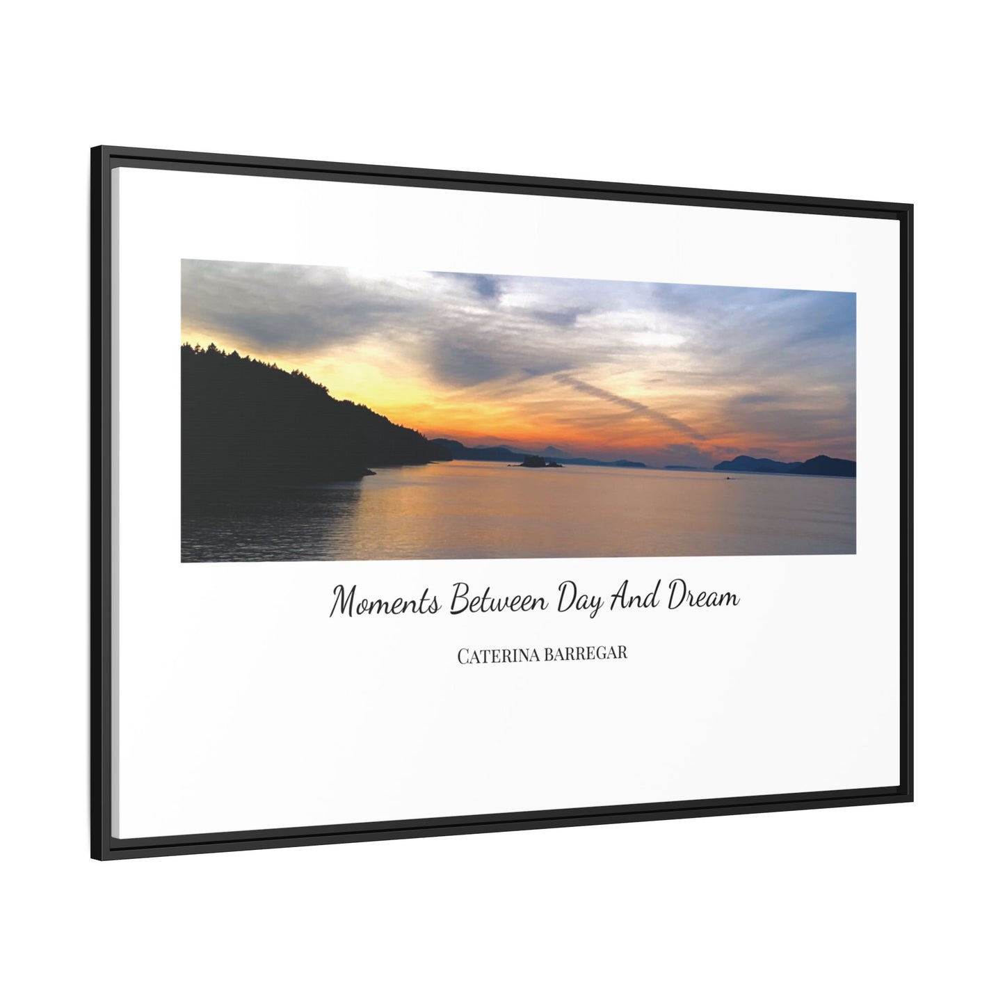 Moments Between Day And Dream -  Fine Art Framed Canvas by Caterina Barregar