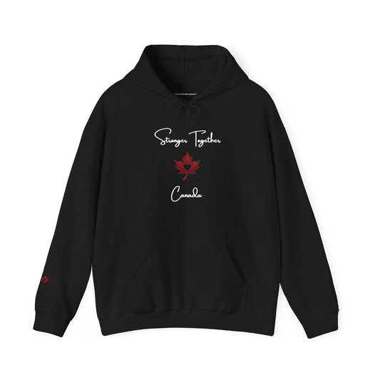 Stronger Together Canadian Graphic Hoodie