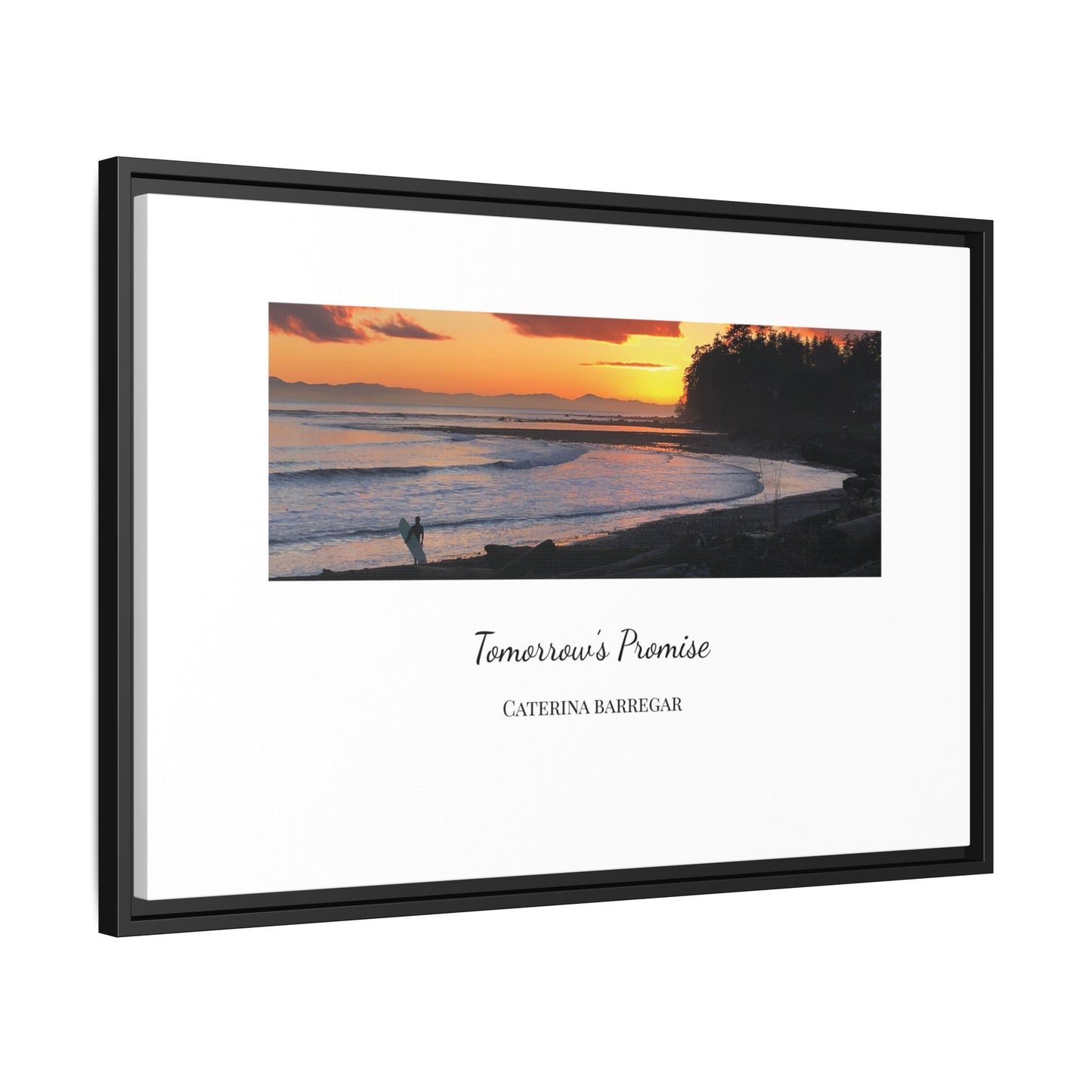 Tomorrow's Promise -  Fine Art Framed Canvas by Caterina Barregar