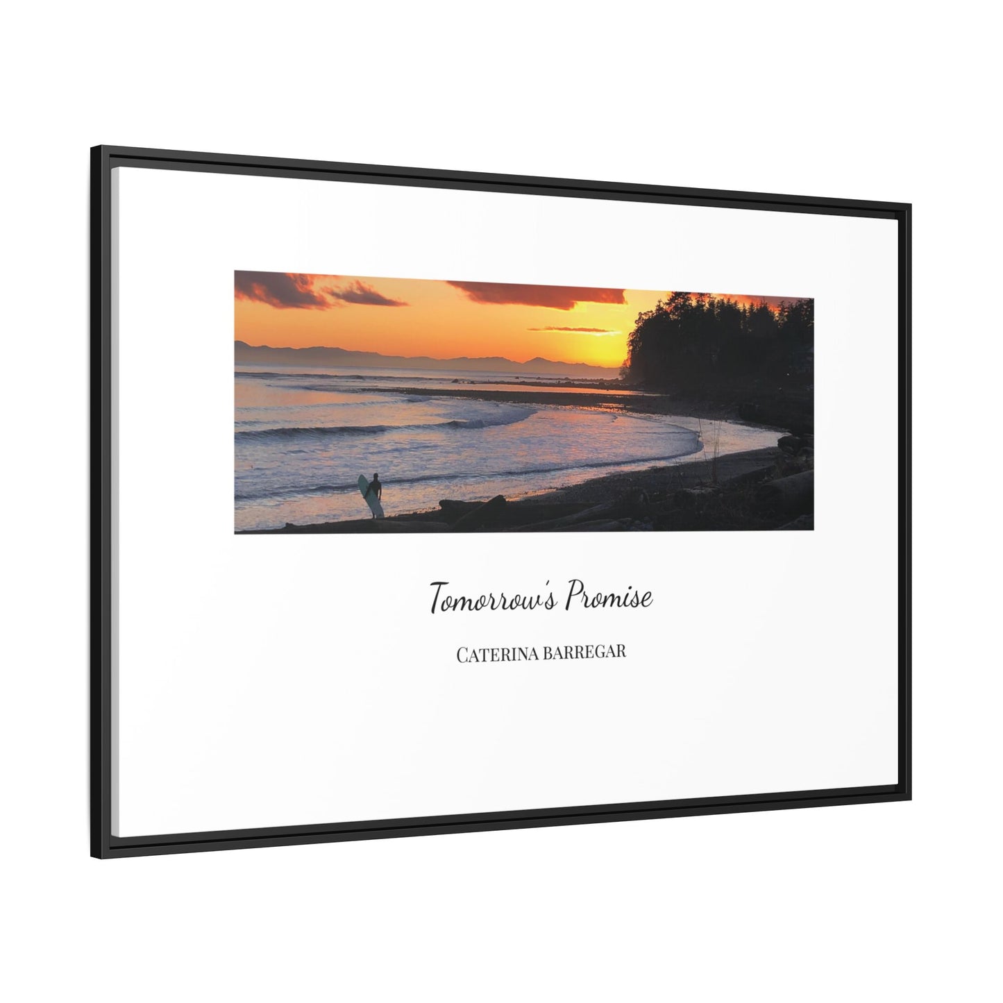 Tomorrow's Promise -  Fine Art Framed Canvas by Caterina Barregar