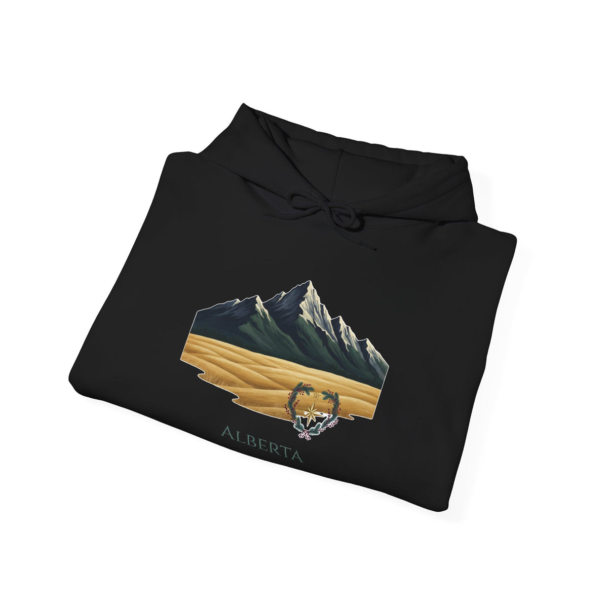 Alberta Scenic Lake and Forest Premium Hoodie