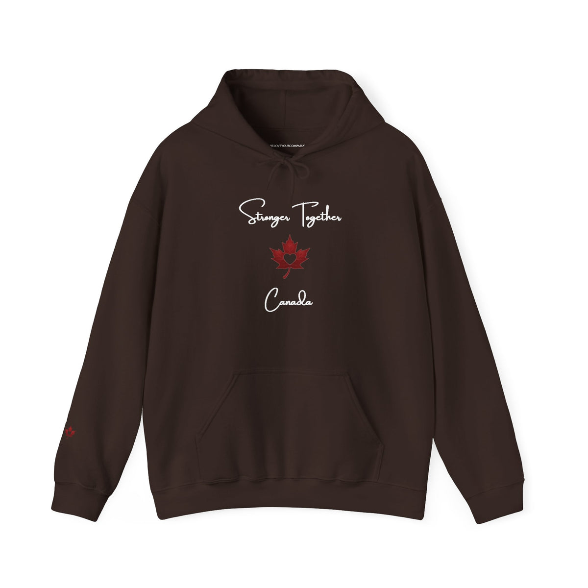 Stronger Together Canadian Graphic Hoodie