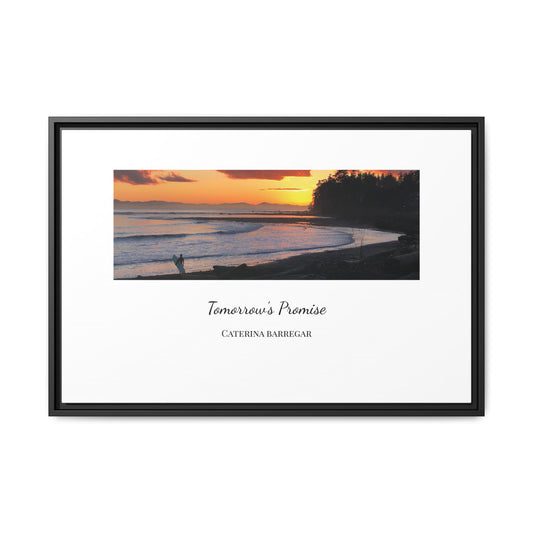 Tomorrow's Promise -  Fine Art Framed Canvas by Caterina Barregar