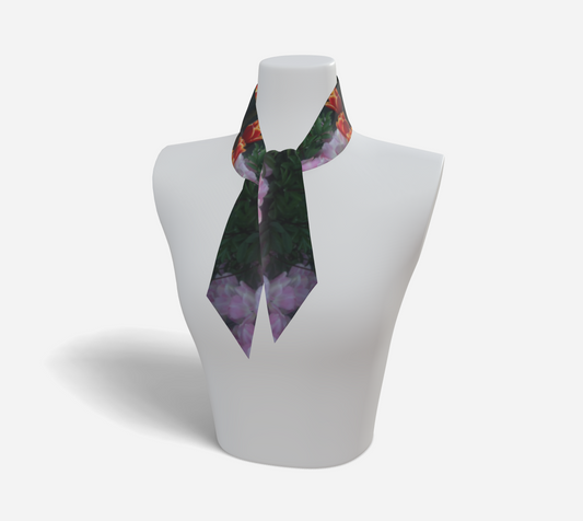 Botanical Tulip Full Mirrored Twilly