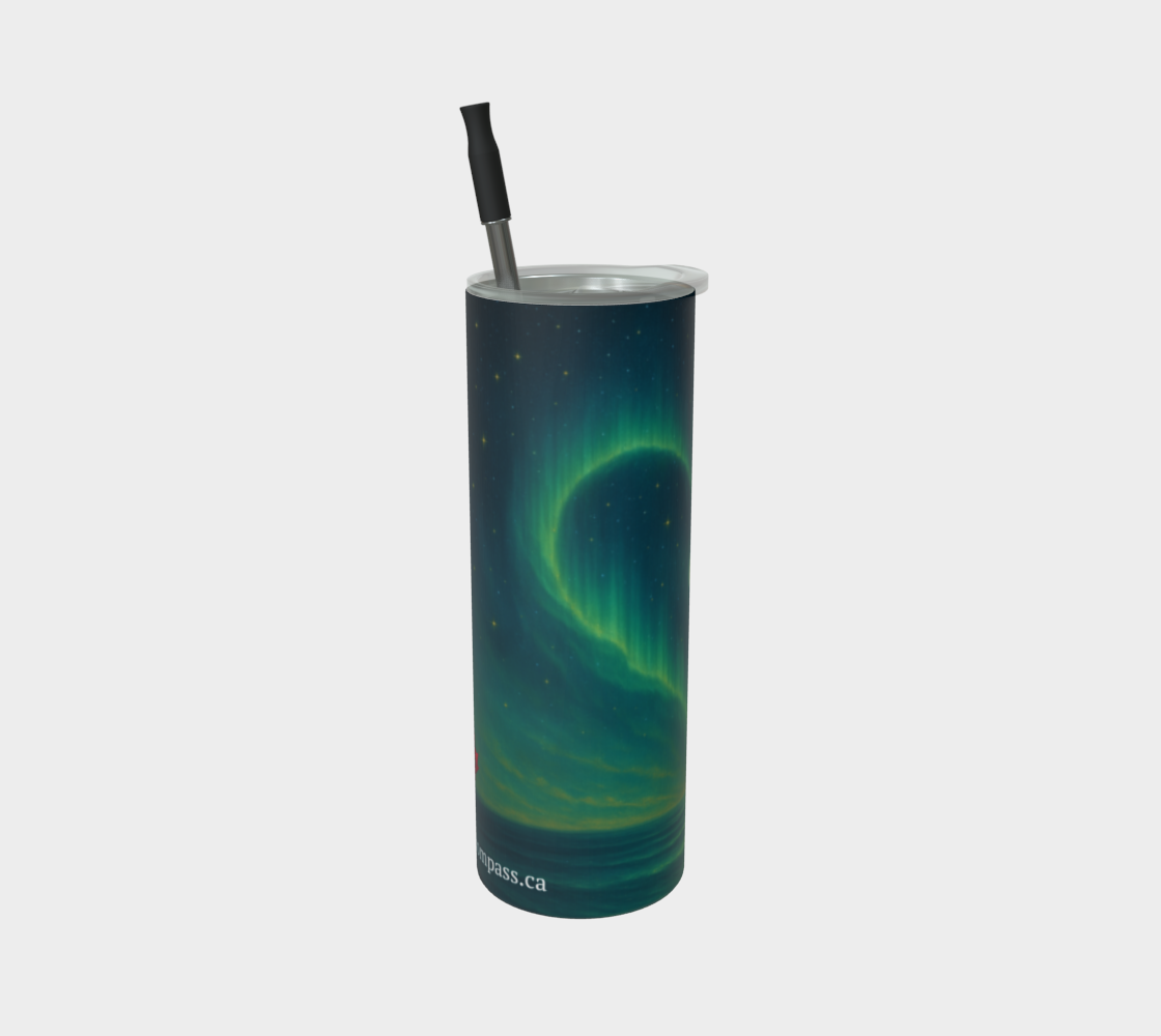 Aurora Luxe Tumbler – Make Love Your Compass™ Luxe Collection