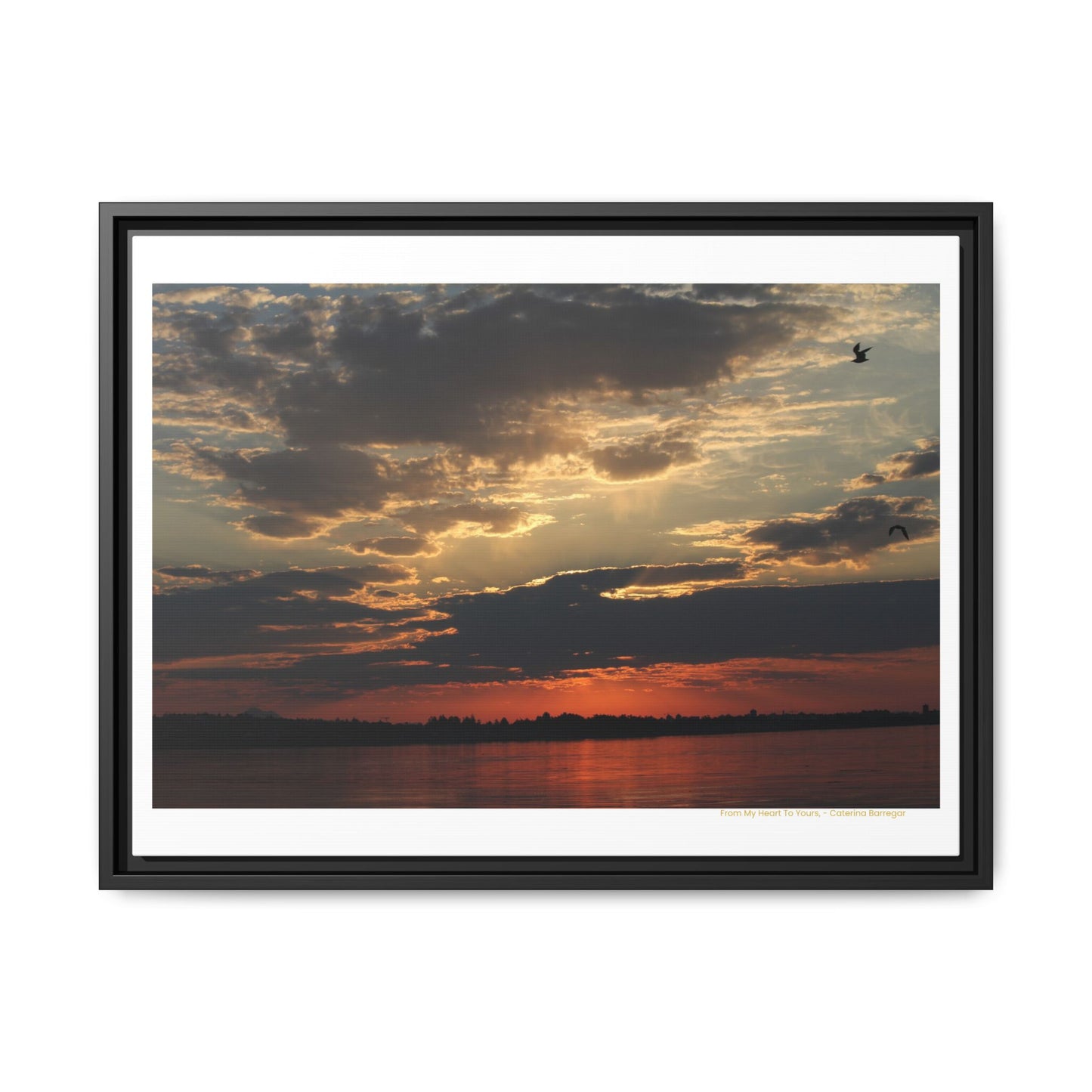 Evening Embrace – Peaceful Sunset Art