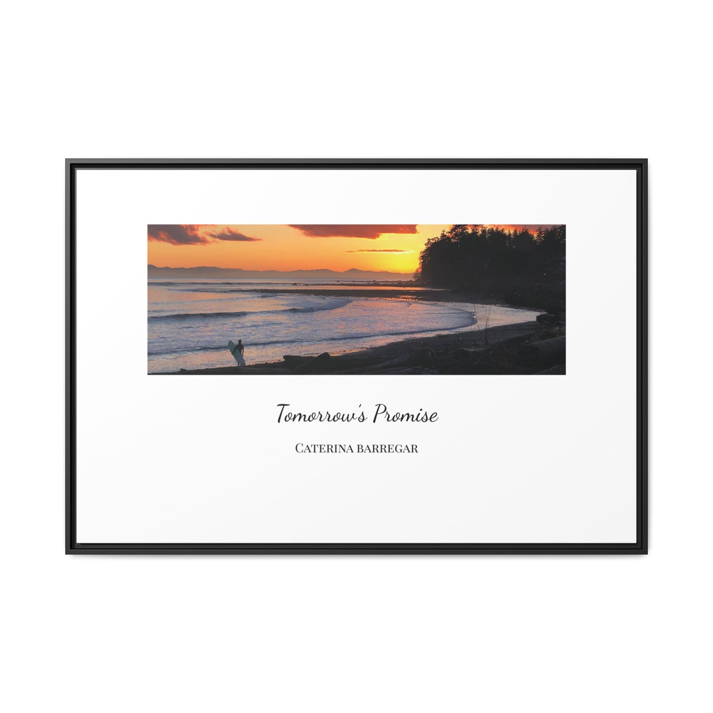 Tomorrow's Promise -  Fine Art Framed Canvas by Caterina Barregar