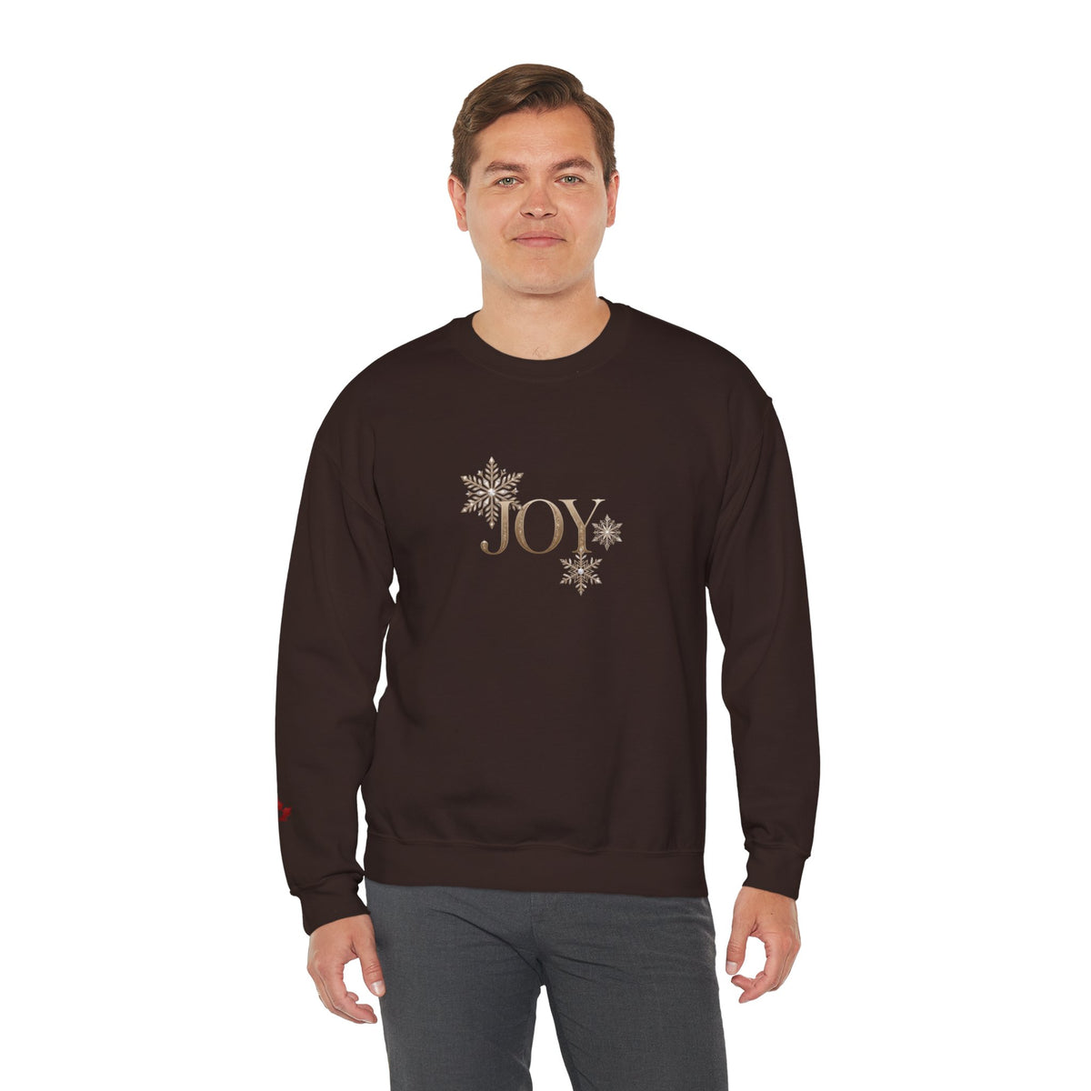 Joy Christmas Snowflake Sweatshirt