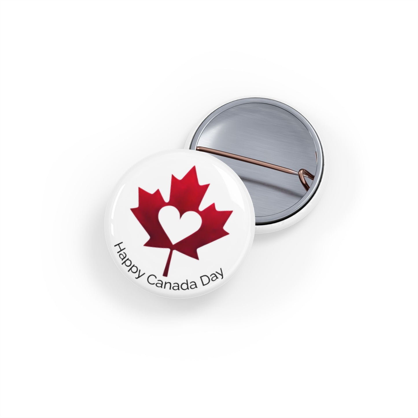 Happy Canada Day Pin