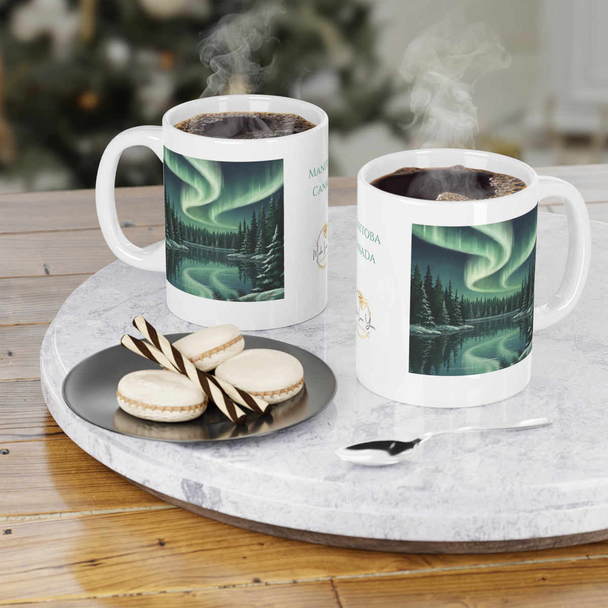 Manitoba Emblem Ceramic Mug