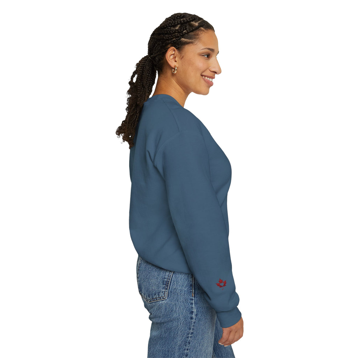 Wave Heart Crewneck Sweatshirt