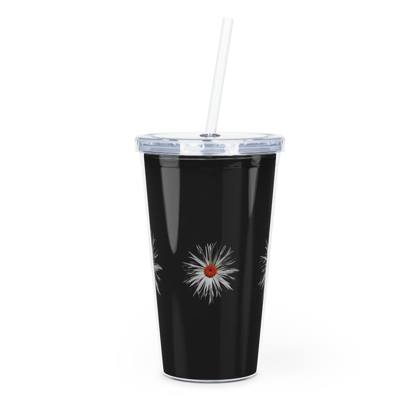 Make Love Your Compass | Wild Daisy Heart Tumbler - Horizontal