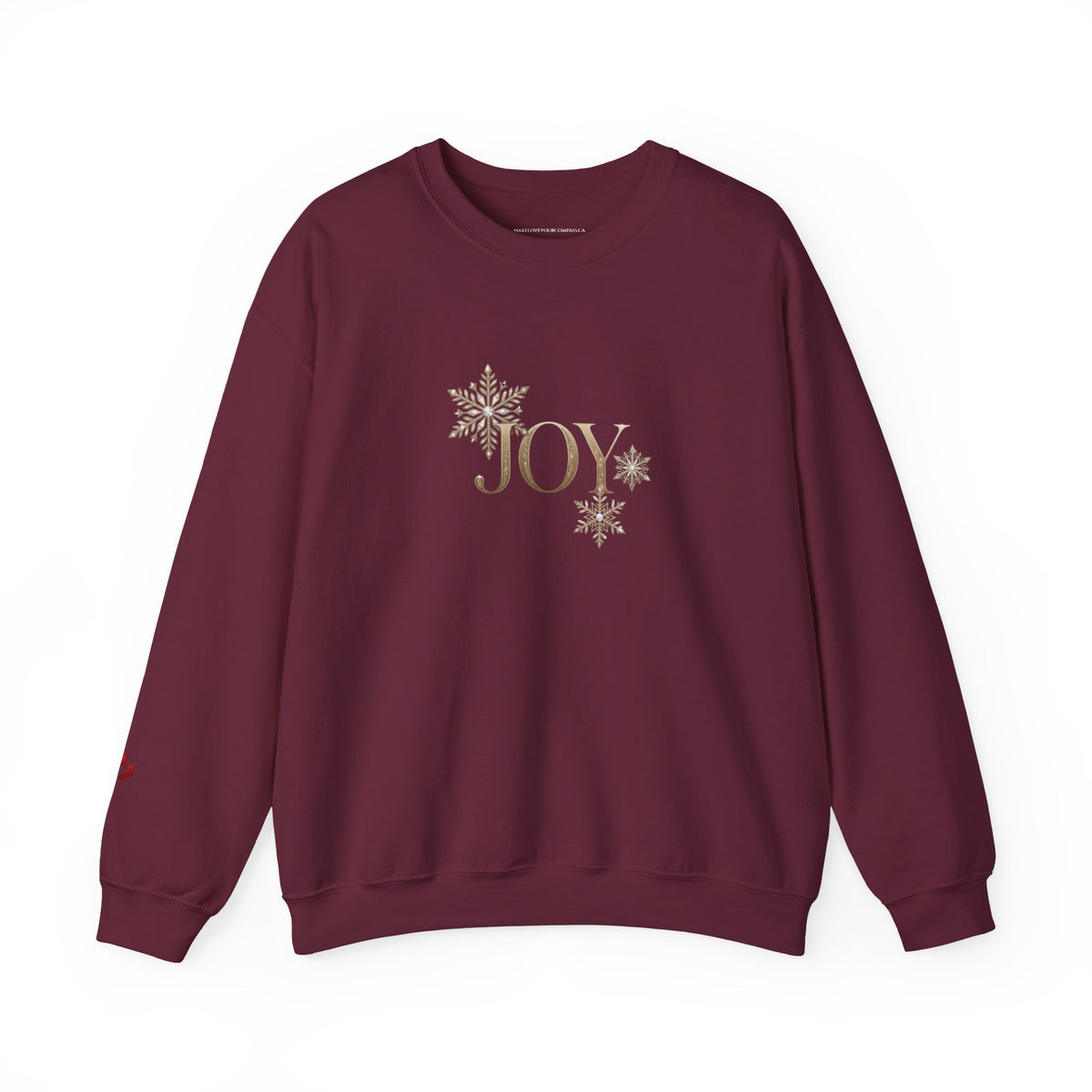 Joy Christmas Snowflake Sweatshirt
