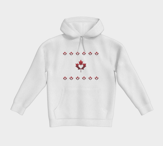 Stronger Together Luxe Hoodie – 13 Maple Hearts Edition