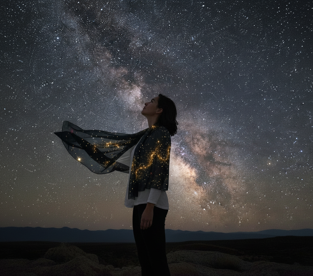 The Infinite Cosmos Scarf