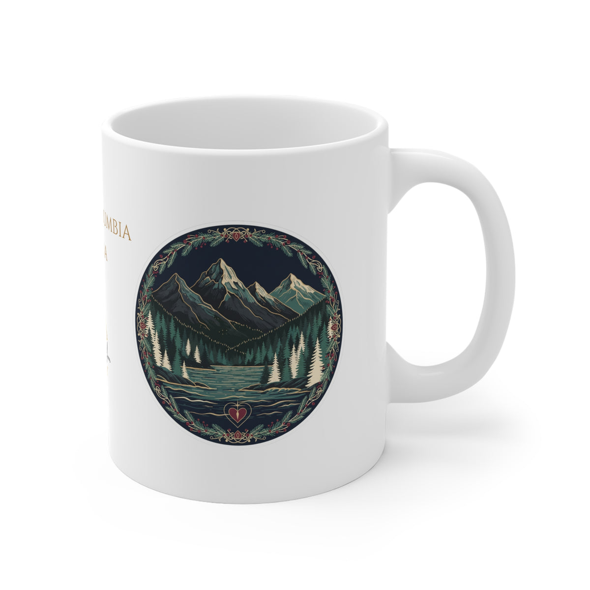 British Columbia Emblem Ceramic Mug