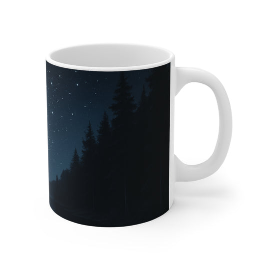 Night Sky Forest Mug | Stardust Collection