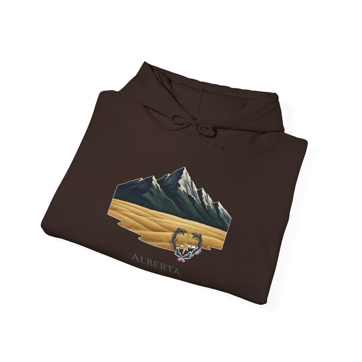 Alberta Scenic Lake and Forest Premium Hoodie