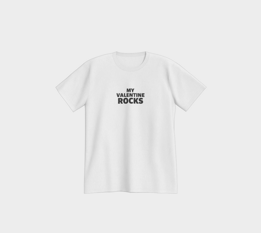 My Valentine Rocks Unisex Tee