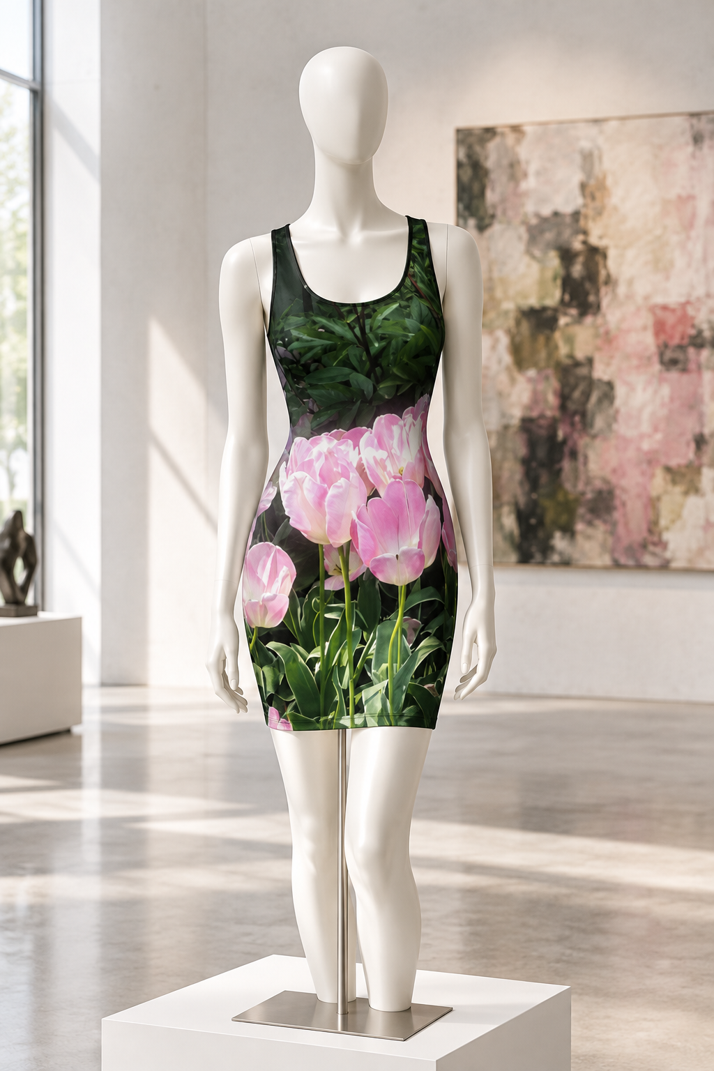 Skagit Valley Tulip Festival Designer Bodycon Dress